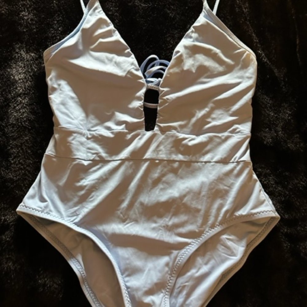 BABY BLUE ONE PIECE SIZE L